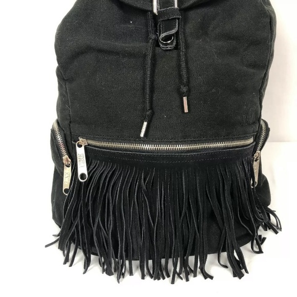 ❌SOLD❌VICTORIAS SECRET Backpack Bag Leather fringe - Picture 5 of 8
